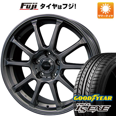 【新品国産5穴114.3車】 夏タイヤ ホイール４本セット 215/55R17 グッドイヤー イーグル エルエス エグゼ(限定) テクノピア カリテス S316 17インチ｜fujicorporation