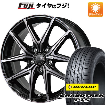 クーポン配布中 【新品国産5穴114.3車】 夏タイヤ ホイール4本セット 215/65R16 ダンロップ グラントレック PT5 トピー セレブロ FT05 16インチ :fuji 1310 146753 40814 40814:フジコーポレーション