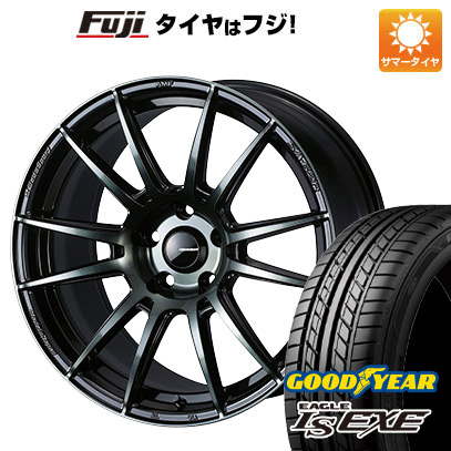 【新品国産5穴114.3車】 夏タイヤ ホイール４本セット 215/55R17 グッドイヤー イーグル エルエス エグゼ(限定) ウェッズ ウェッズスポーツ SA-62R 17インチ | EAGLE LS