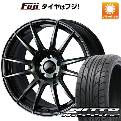 【パンク保証付き】【新品国産5穴100車】 夏タイヤ ホイール４本セット 215/45R17 ニットー NT555 G2 ウェッズ ウェッズスポーツ SA-62R 17インチ｜fujicorporation