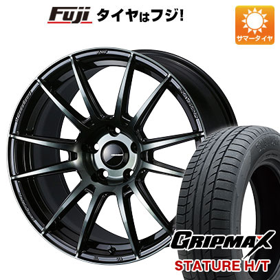 【新品国産5穴114.3車】 夏タイヤ ホイール４本セット 225/55R18 グリップマックス スタチャー H/T BSW（限定） ウェッズ ウェッズスポーツ SA 62R 18インチ :fuji 1321 153565 38591 38591:フジコーポレーション