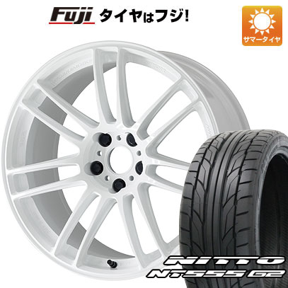 【パンク保証付き】【新品国産5穴100車】 夏タイヤ ホイール４本セット 215/45R17 ニットー NT555 G2 ワーク エモーション ZR7 17インチ :fuji 1674 153592 23611 23611:フジコーポレーション