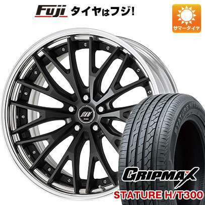 クーポン配布中 【新品国産5穴114.3車】 夏タイヤ ホイール4本セット 235/55R19 グリップマックス スタチャー H/T300 BSW（限定） ワーク ジースト STX 19インチ :fuji 1121 153588 40206 40206:フジコーポレーション