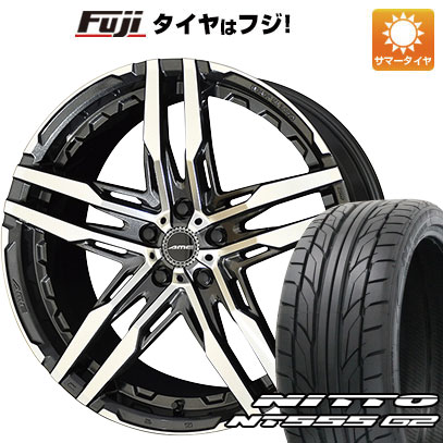 【パンク保証付き】【新品国産5穴114.3車】 夏タイヤ ホイール４本セット 225/40R18 ニットー NT555 G2 共豊 シャレン RG 18インチ :fuji 1131 150365 23604 23604:フジコーポレーション