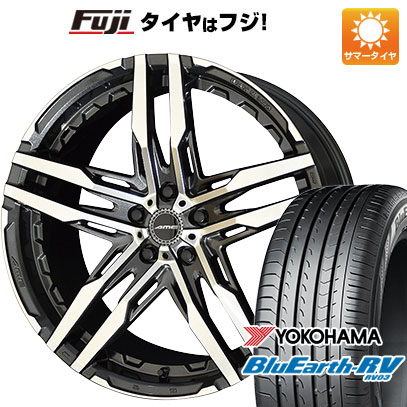 【パンク保証付き】【新品国産5穴114.3車】 夏タイヤ ホイール４本セット 245/40R20 ヨコハマ ブルーアース RV 03 共豊 シャレン RG 20インチ : fuji 1461 150368 36862 36862 : フジコーポレーション