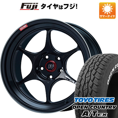 【新品国産5穴114.3車】 夏タイヤ ホイール４本セット 235/60R18 トーヨー オープンカントリー A/T EX エンケイ PF06 マシニングブラック 18インチ :fuji 27064 151075 33424 33424:フジコーポレーション