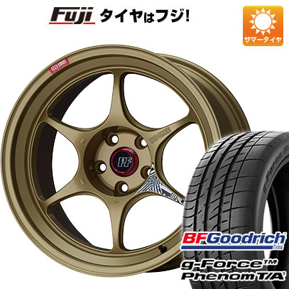 【新品国産5穴100車】 夏タイヤ ホイール４本セット 215/45R17 BFグッドリッチ(フジ専売) g FORCE フェノム T/A エンケイ PF06 ゴールド 17インチ :fuji 1674 152480 41272 41272:フジコーポレーション