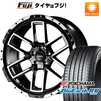 BluEarth - 【はち切れる引き請ける付き添い人】新品国産車用 5穴114.3車 夏タイア 車輪4本仕掛ける 225/45R19 ヨコハマ 青碧地びた RV-03 給仕 ツェンレイン ヴォーグ 19in タイヤ、ホイール-車、バイク、自転車-夏タイヤ、ホイールセット