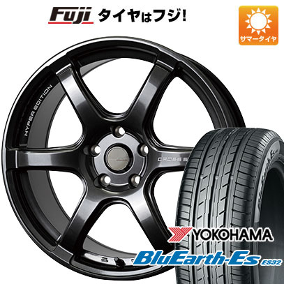 【新品国産5穴114.3車】 夏タイヤ ホイール４本セット 235/40R18 ヨコハマ ブルーアース ES32 ホットスタッフ クロススピード ハイパーエディションRS6 18インチ :fuji 15681 150492 35466 35466:フジコーポレーション