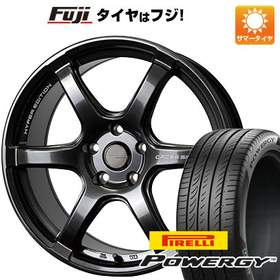 【新品国産5穴114.3車】 夏タイヤ ホイール４本セット 215/50R17 ピレリ パワジー ホットスタッフ クロススピード ハイパーエディションRS6 17インチ :fuji 1842 150490 36979 36979:フジコーポレーション