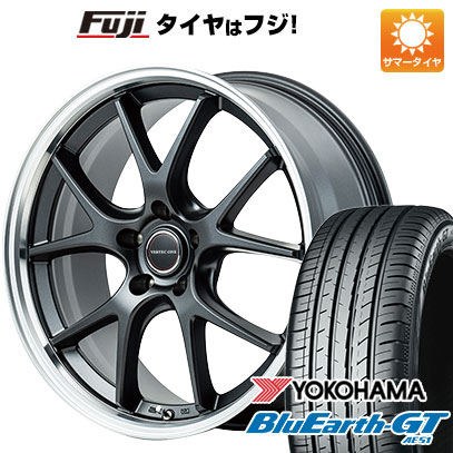 【新品国産5穴114.3車】 夏タイヤ ホイール４本セット 215/40R18 ヨコハマ ブルーアース GT AE51 MID ヴァーテックワン エグゼ5 Vセレクション 18インチ :fuji 1129 153307 28536 28536:フジコーポレーション