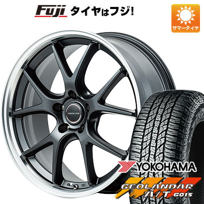 【新品国産5穴114.3車】 夏タイヤ ホイール4本セット 235/55R19 ヨコハマ ジオランダー A/T G015 RBL MID ヴァーテックワン エグゼ5 Vセレクション 19インチ :fuji 1121 153309 28522 28522:フジコーポレーション