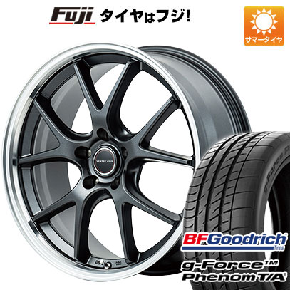 【新品国産5穴114.3車】 夏タイヤ ホイール4本セット 245/35R19 BFG(フジ専売) g FORCE フェノム T/A MID ヴァーテックワン エグゼ5 Vセレクション 19インチ :fuji 1123 153309 41286 41286:フジコーポレーション