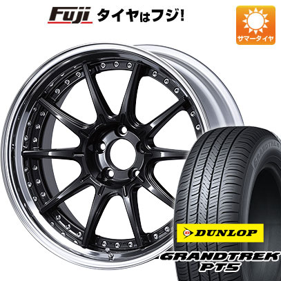 クーポン配布中 【新品国産5穴114.3車】 夏タイヤ ホイール4本セット 235/55R19 ダンロップ グラントレック PT5 SSR GTX01 RS 19インチ :fuji 1121 153386 40826 40826:フジコーポレーション