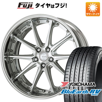 【パンク保証付き】【新品国産5穴114.3車】 夏タイヤ ホイール４本セット 245/35R20 ヨコハマ ブルーアース RV 03 ワーク グノーシスAE 201【限定】 20インチ :fuji 1307 152278 36861 36861:フジコーポレーション