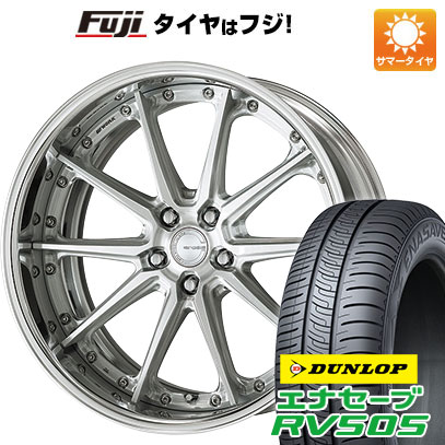 【新品国産5穴114.3車】 夏タイヤ ホイール４本セット 245/40R20 ダンロップ エナセーブ RV505 ワーク グノーシスAE 201【限定】 20インチ｜fujicorporation