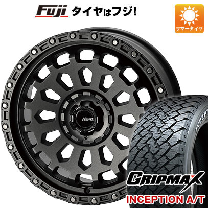 【新品国産5穴114.3車】 夏タイヤ ホイール４本セット 225/65R17 グリップマックス インセプション A/T RWL(限定) 4x4 エアージー ヴァルカン 17インチ :fuji 2182 152101 38300 38300:フジコーポレーション