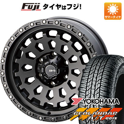 クーポン配布中 【新品国産6穴139.7車】 夏タイヤ ホイール4本セット 285/70R17 ヨコハマ ジオランダー A/T G015 OWL/RBL 4x4 エアージー ヴァルカン 17インチ :fuji 11822 152102 41222 41222:フジコーポレーション