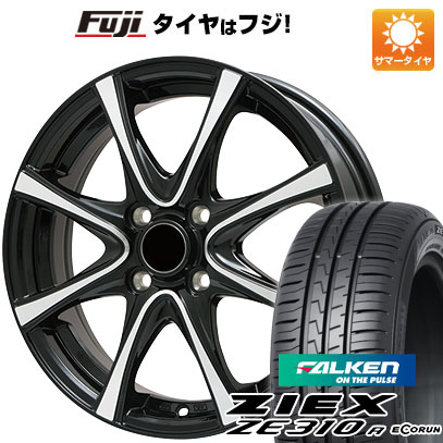 【新品】シエンタ 2015-22 夏タイヤ ホイール４本セット 185/60R15 ファルケン ジークス ZE310R エコラン(限定) ブランドル KF25BP 15インチ｜fujicorporation