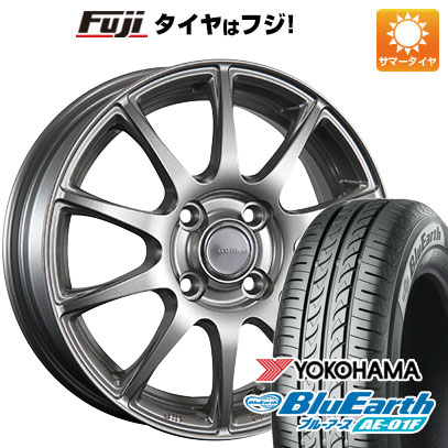 BluEarth 【新品国産車用 4穴100車】 夏タイヤ ホイール4本セット 185 
