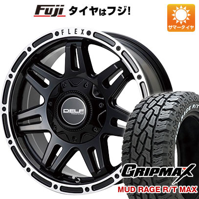 【新品】ハイエース200系 夏タイヤ ホイール4本セット 215/65R16 109/107Q グリップマックス マッドレイジR/T MAX RWL(限定) デルフ ゼロフォー DF 04 16インチ :fuji 2186 149878 33236 33236:フジコーポレーション