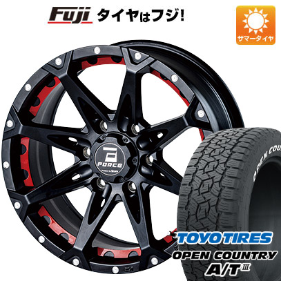 【新品国産6穴139.7車】 夏タイヤ ホイール4本セット 285/60R18 トーヨー オープンカントリー A/T III RWL/RBL フォース デナリ 18インチ :fuji 16581 106884 42850 42850:フジコーポレーション