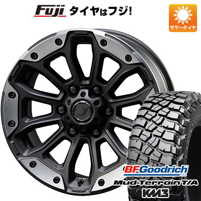 【新品】プラド 夏タイヤ ホイール4本セット 265/65R17 BFグッドリッチ マッドテレーンT/A KM3 TUS JAPAN ジェップセン MJCR 216 17インチ