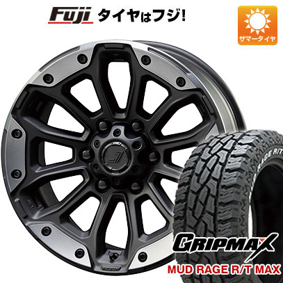 【新品国産6穴139.7車】 夏タイヤ ホイール4本セット 265/70R17 グリップマックス マッドレイジR/T MAX RWL(限定) TUS JAPAN ジェップセン MJCR 216 17インチ :fuji 11822 150090 32743 32743:フジコーポレーション