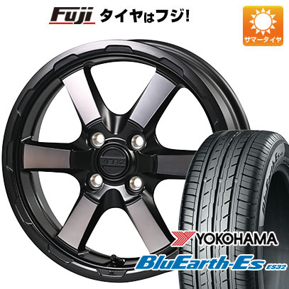 【新品 軽自動車】エブリイワゴン サマータイヤ ホイール4本セット 165/50R15 ヨコハマ ブルーアース ES32 クール ジャパン ヴェルズ クロス X6 15インチ :fuji 21761 147143 35503 35503:フジコーポレーション