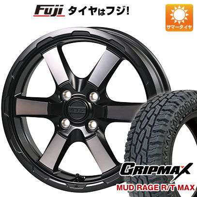 【新品 軽自動車】タフト ソリオ サマータイヤ ホイール4本セット 165/65R15 GRIPMAX マッドレイジR/T MAX RBL クール ジャパン ヴェルズ クロス X6 15インチ :fuji 21761 147143 33231 33231:フジコーポレーション