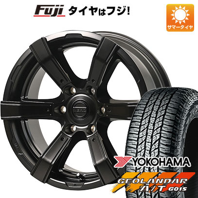 【新品国産5穴114.3車】 夏タイヤ ホイール４本セット 235/70R16 ヨコハマ ジオランダー A/T G015 OWL/RBL クール ジャパン ヴェルズ クロス X6 16インチ :fuji 7121 147142 24700 24700:フジコーポレーション