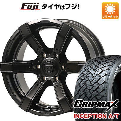 【新品国産5穴114.3車】 夏タイヤ ホイール4本セット 225/65R17 グリップマックス インセプション A/T RWL(限定) クール ジャパン ヴェルズ クロス X6 17インチ :fuji 2182 147158 38300 38300:フジコーポレーション