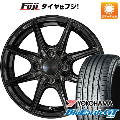 クーポン配布中 【新品国産4穴100車】 夏タイヤ ホイール４本セット 175/65R14 ヨコハマ ブルーアース GT AE51 共豊 ザインEK 14インチ :fuji 21961 151995 28582 28582:フジコーポレーション