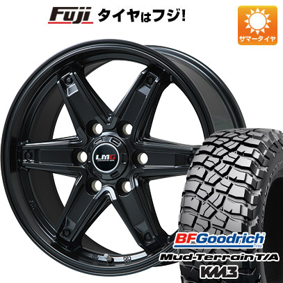 【新品国産6穴139.7車】 夏タイヤ ホイール4本セット 285/70R17 BFグッドリッチ マッドテレーンT/A KM3 レアマイスター LMG エトナ(マットブラック) 17インチ :fuji 11822 152679 26508 26508:フジコーポレーション