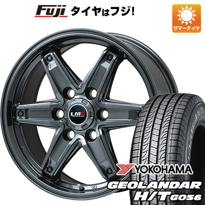 クーポン配布中 【新品】プラド 夏タイヤ ホイール4本セット 265/65R17 ヨコハマ ジオランダー H/T G056 レアマイスター LMG エトナ(ディープグレー) 17インチ :fuji 11822 152678 21372 21372:フジコーポレーション