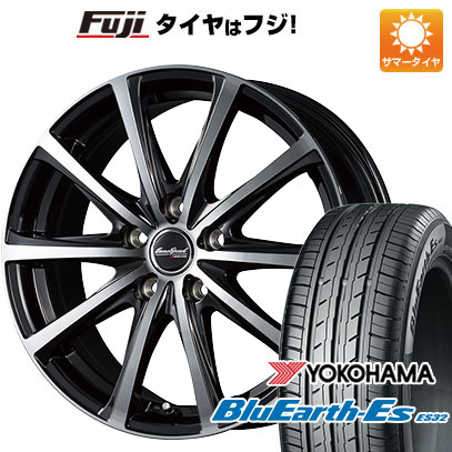 クーポン配布中 【新品国産5穴114.3車】 夏タイヤ ホイール4本セット 215/55R17 ヨコハマ ブルーアース ES32 MID ユーロスピード V25 17インチ :fuji 1841 133655 35481 35481:フジコーポレーション