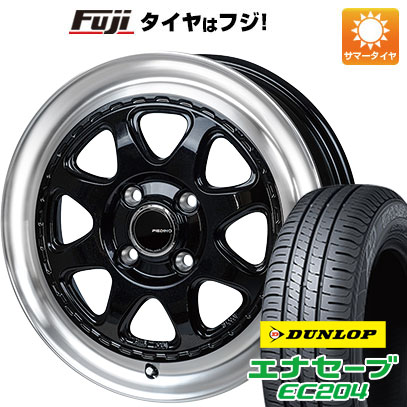 【新品 軽自動車】タフト ソリオ サマータイヤ ホイール4本セット 165/65R15 ダンロップ エナセーブ EC204 モンツァ ピエディーノ スタイルW 15インチ :fuji 21761 153834 25579 25579:フジコーポレーション