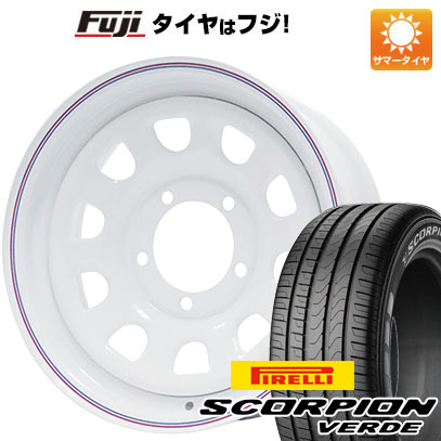 クーポン配布中 【新品】ジムニーシエラ 夏タイヤ ホイール４本セット 215/70R16 ピレリ スコーピオン ヴェルデ モリタ デイトナズ ホワイト 16インチ :fuji 16701 148378 15757 15757:フジコーポレーション