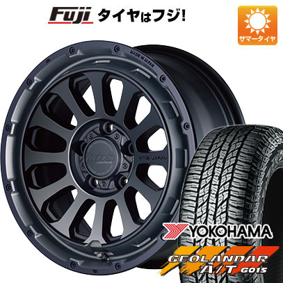 【新品国産5穴114.3車】 夏タイヤ ホイール4本セット 225/70R16 ヨコハマ ジオランダー A/T G015 RBL エムテクノ M.T.S.JAPAN X CROSS TW 16インチ :fuji 2563 153718 22909 22909:フジコーポレーション