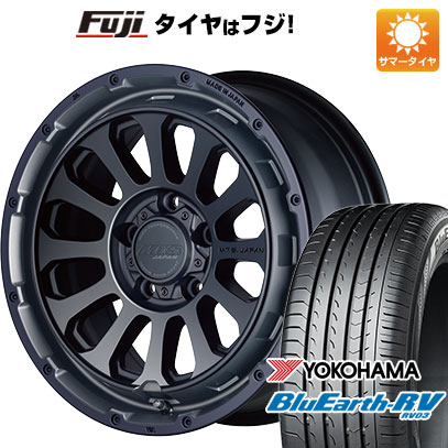 【パンク保証付き】【新品国産5穴114.3車】 夏タイヤ ホイール４本セット 225/60R17 ヨコハマ ブルーアース RV 03 エムテクノ M.T.S.JAPAN X CROSS TW 17インチ :fuji 1845 153720 36878 36878:フジコーポレーション