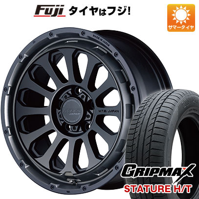 【新品国産5穴114.3車】 夏タイヤ ホイール４本セット 225/65R17 グリップマックス スタチャー H/T BSW（限定） エムテクノ M.T.S.JAPAN X CROSS TW 17インチ :fuji 2182 153720 38301 38301:フジコーポレーション