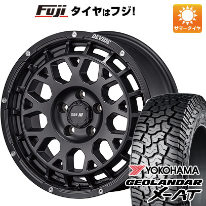 クーポン配布中 【新品国産5穴114.3車】 夏タイヤ ホイール4本セット 245/70R16 ヨコハマ ジオランダー X AT G016 OWL SSR ディバイド G：M 16インチ :fuji 15841 153470 40262 40262:フジコーポレーション