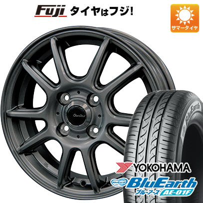 【新品国産4穴100車】 夏タイヤ ホイール４本セット 185/70R14 ヨコハマ ブルーアース AE 01F テクノピア カリテス S416 14インチ : fuji 21961 152609 18646 18646 : フジコーポレーション