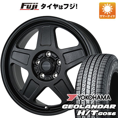 クーポン配布中 【新品国産5穴114.3車】 夏タイヤ ホイール4本セット 245/70R16 ヨコハマ ジオランダー H/T G056 トピー ランドフット GWD 16インチ :fuji 15841 152056 21377 21377:フジコーポレーション