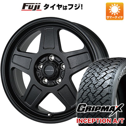 【新品国産5穴114.3車】 夏タイヤ ホイール4本セット 215/70R16 グリップマックス インセプション A/T RWL(限定) トピー ランドフット GWD 16インチ :fuji 1581 152056 33661 33661:フジコーポレーション