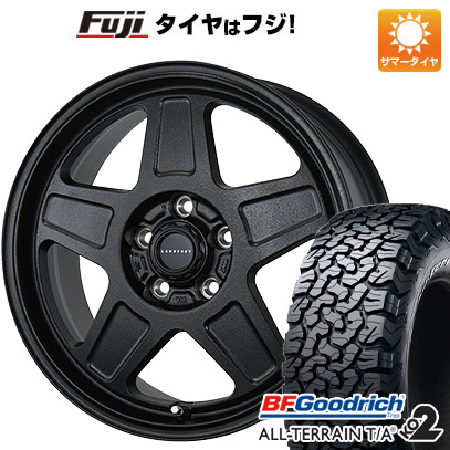 【新品国産5穴114.3車】 夏タイヤ ホイール４本セット 225/65R17 BFグッドリッチ オールテレーンT/A KO2 RBL トピー ランドフット GWD 17インチ :fuji 2182 152058 23750 23750:フジコーポレーション