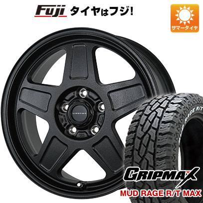 【新品国産5穴114.3車】 夏タイヤ ホイール4本セット 215/65R16 グリップマックス マッドレイジR/T MAX RWL(限定) トピー ランドフット GWD 16インチ :fuji 1310 152056 33237 33237:フジコーポレーション