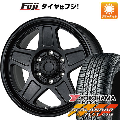 クーポン配布中 【新品国産6穴139.7車】 夏タイヤ ホイール4本セット 285/70R17 ヨコハマ ジオランダー A/T G015 OWL/RBL トピー ランドフット GWD 17インチ :fuji 11822 152057 41222 41222:フジコーポレーション