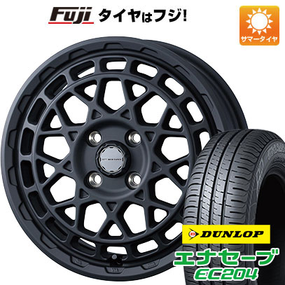 クーポン配布中 【新品 軽自動車】 サマータイヤ ホイール4本セット 165/55R14 ダンロップ エナセーブ EC204 ウェッズ マッドヴァンス X タイプM 14インチ :fuji 21721 153703 25597 25597:フジコーポレーション