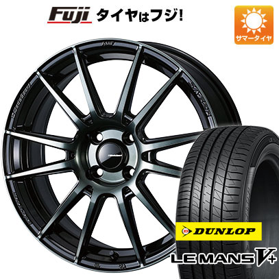 【新品 軽自動車】エブリイワゴン サマータイヤ ホイール4本セット 165/50R15 ダンロップ ルマン V+(ファイブプラス) ウェッズスポーツ SA 62R 15インチ :fuji 21761 153555 40644 40644:フジコーポレーション